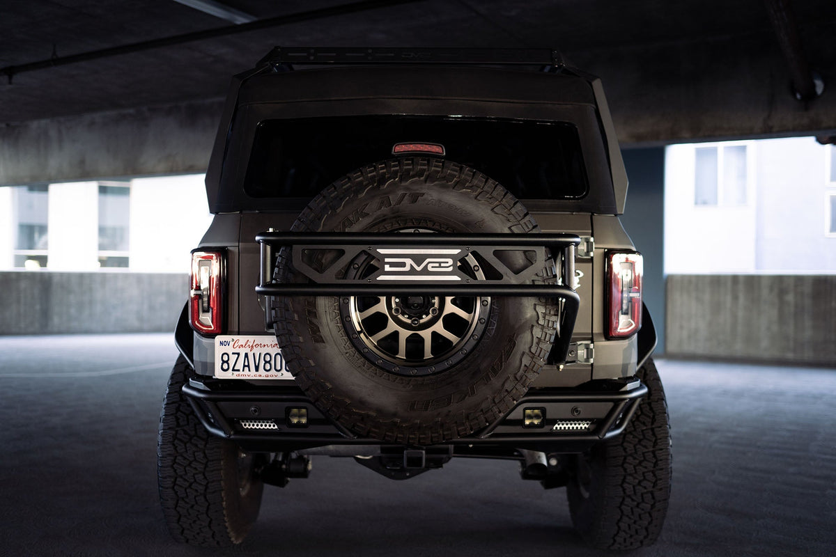 2021-2026 Ford Bronco | Spare Tire Guard & Accessory Mount