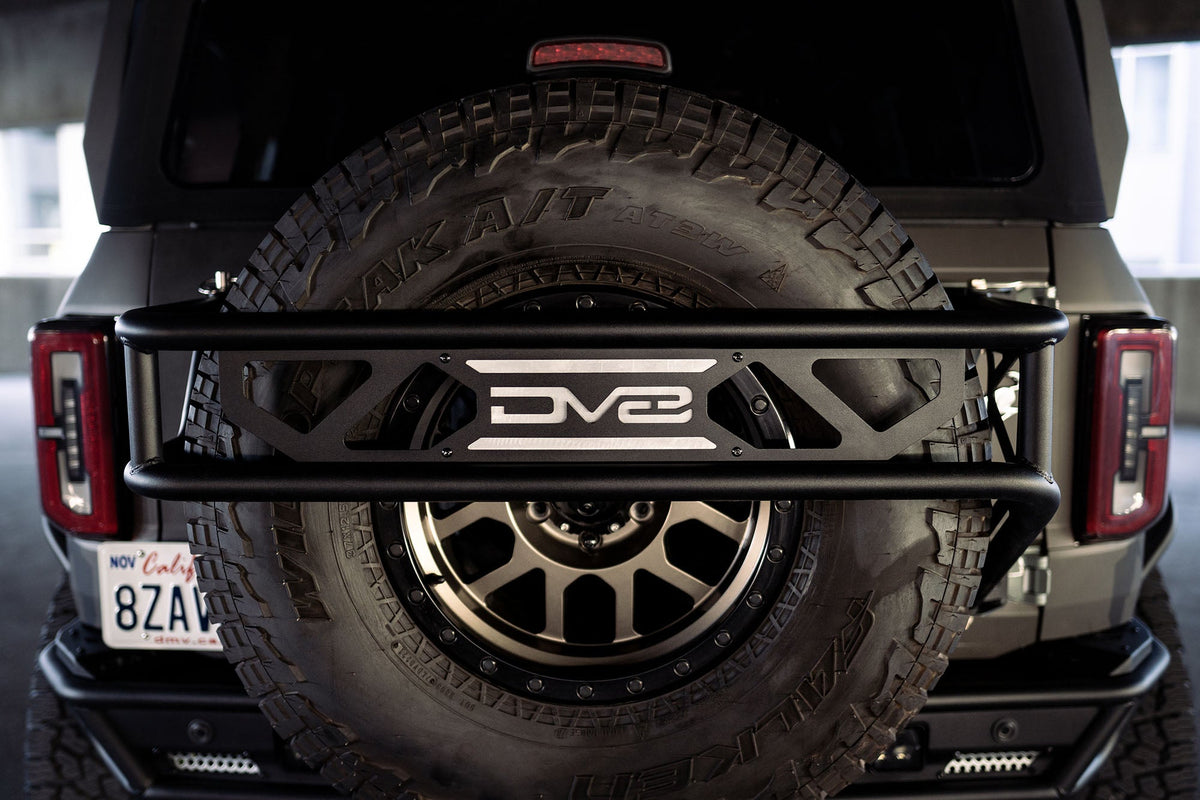 2021-2026 Ford Bronco | Spare Tire Guard & Accessory Mount