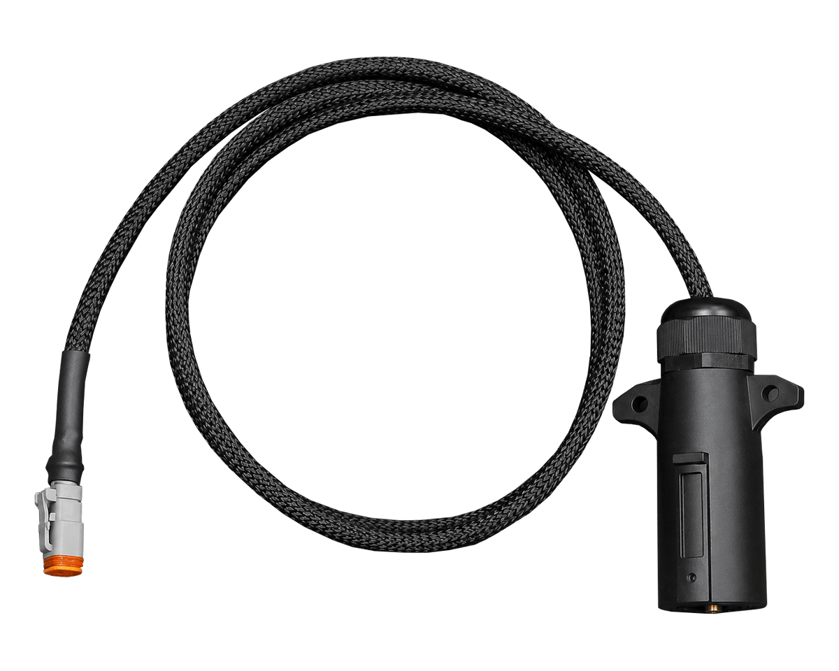 7-Pin Connector with Female Deutsch Hitch Wiring - 4FT