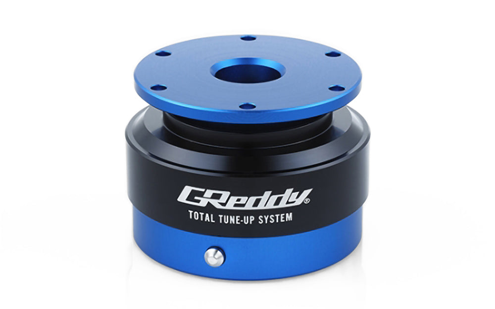 BLUE GREDDY RAPFIX II STEERING WHEEL QUICK RELEASE HUB - (70723801)