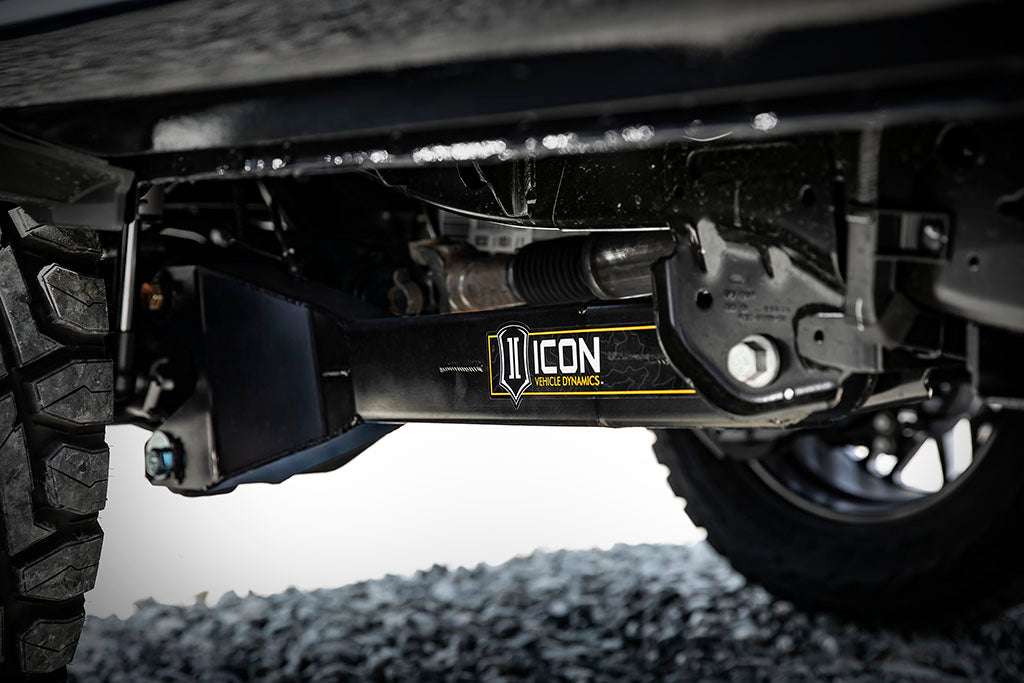 ICON 2023-2025 Ford F-250/F-350 Super Duty 4WD, Gas, 2.5" Lift, Stage 6 Suspension System w/ Radius Arms and Expansion Packs