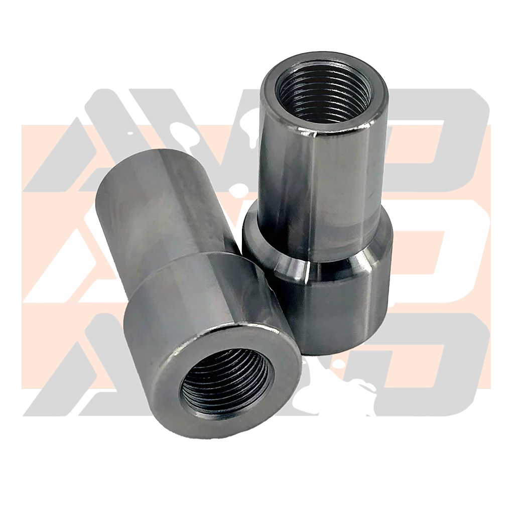 Chromoly Weld-In Round Bung, 1.25"x.120" Tube, 3/4-16 RH, Long Head | AVID Racing