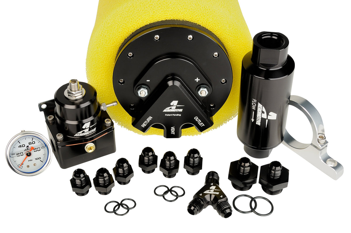 200 LPH Phantom Series In-Tank Fuel System, Dual Rail EFI Applications