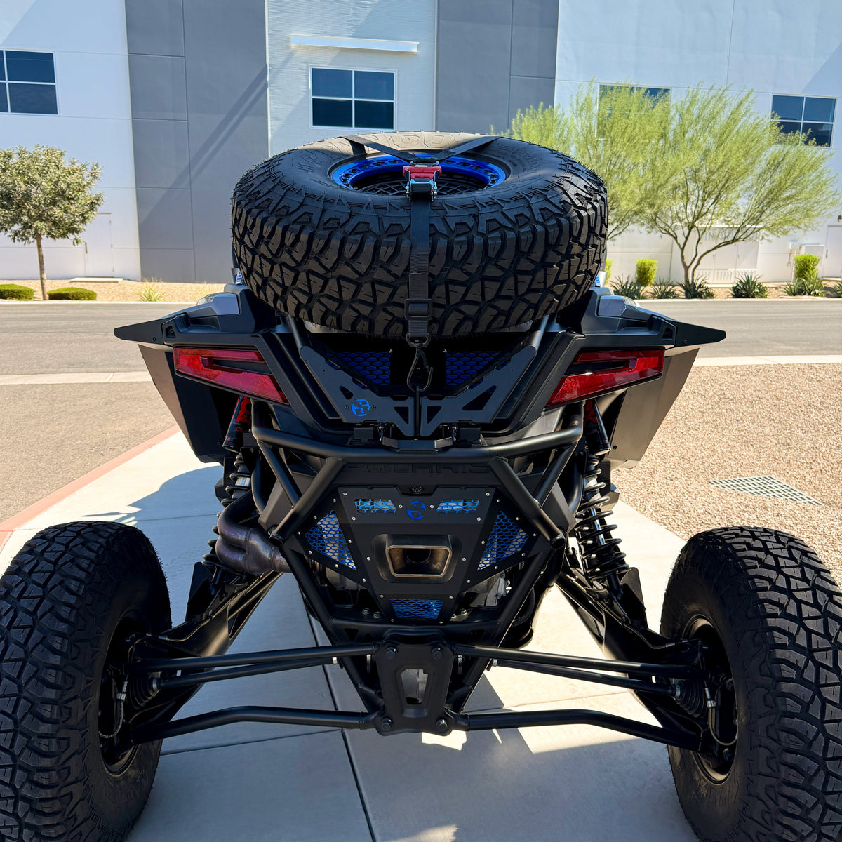 Polaris RZR Pro R X-Plorer Series Rear Bumper/Spare Tire Carrier