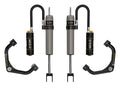 ICON 2011-2019 GM 2500/3500 HD, 0-2” Lift, V.S. 2.5 Aluminum Series Shock System, Remote Reservoir w/ CDCV, Tubular