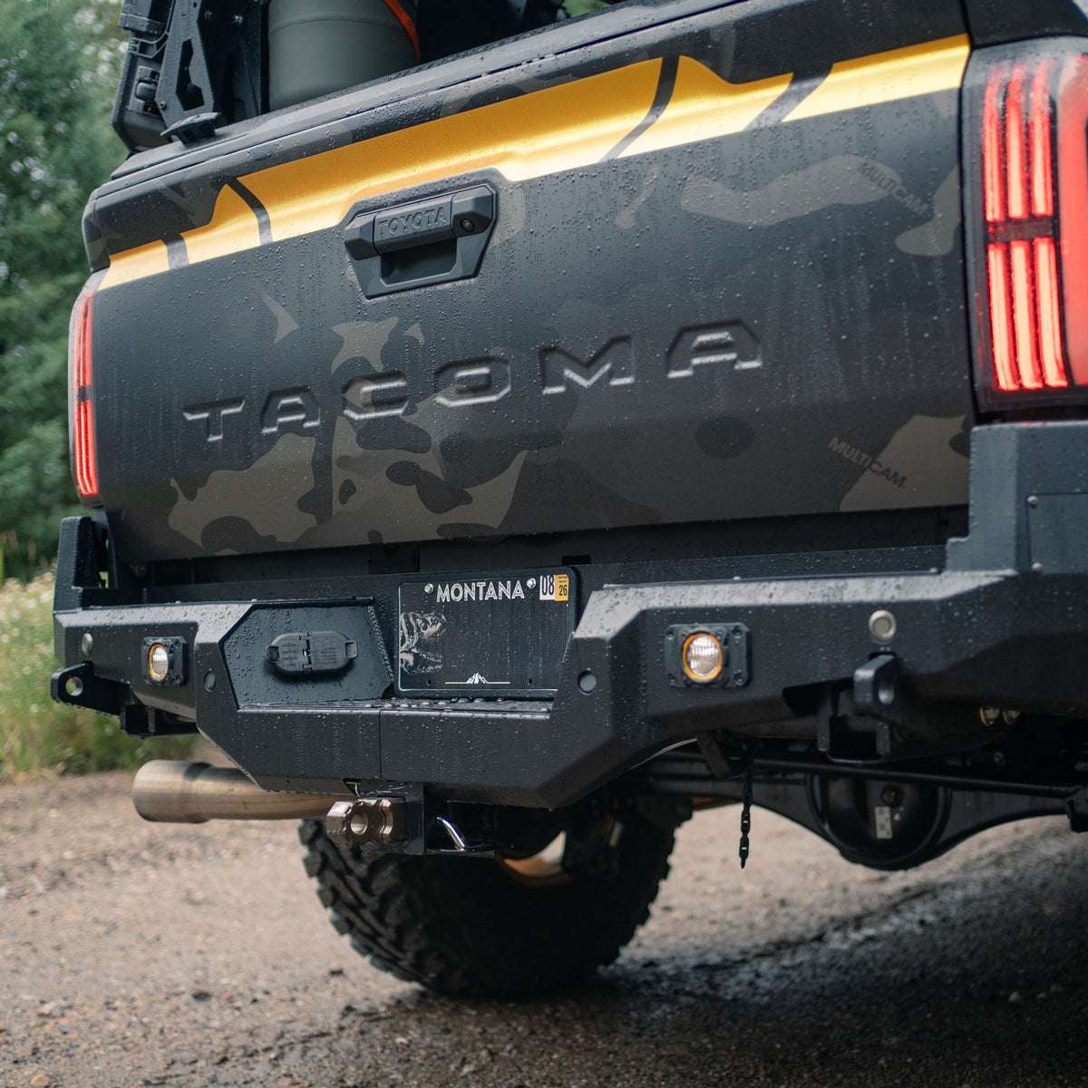 Tacoma Overland Rear Bumper / 4th Gen / 2024-2026