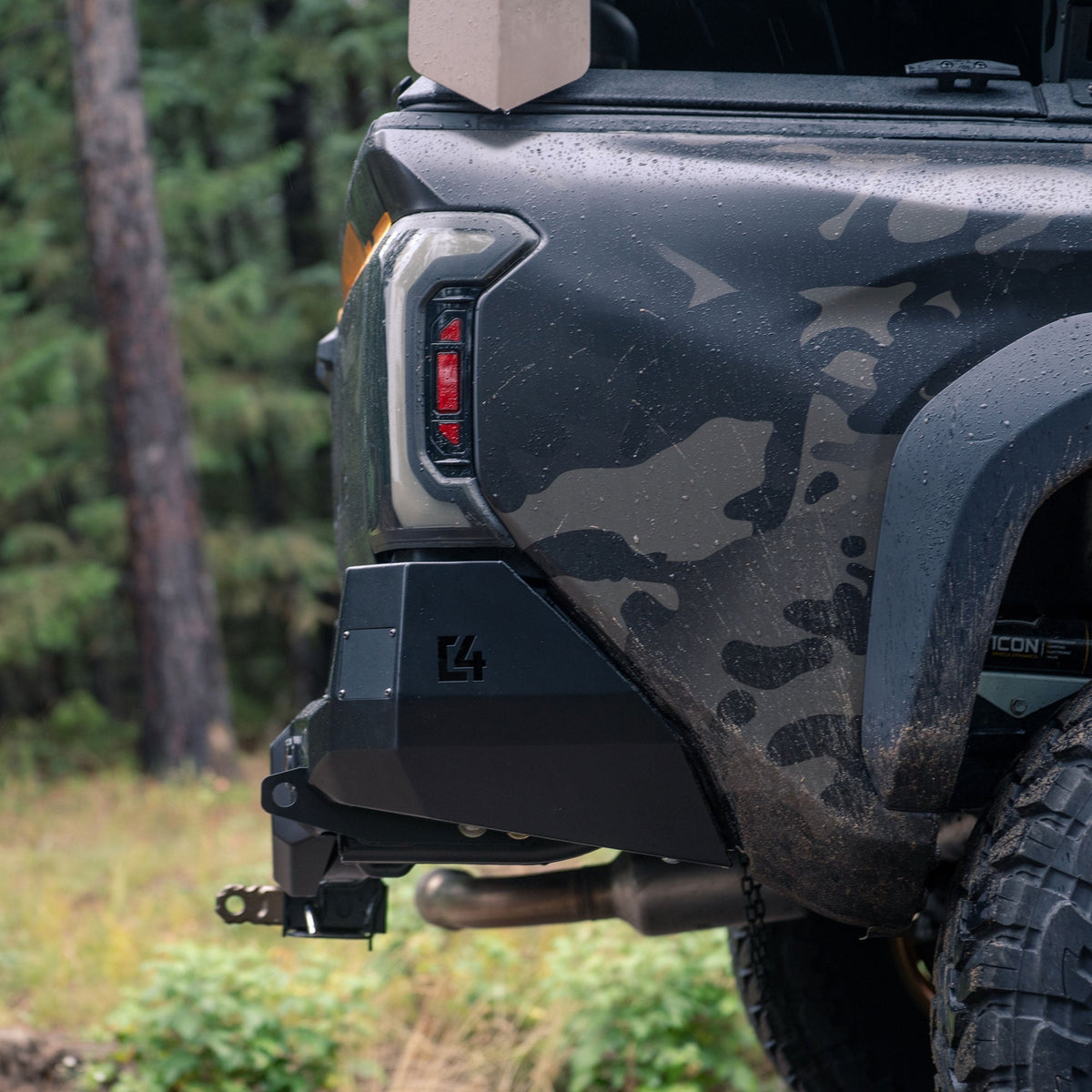 Tacoma Overland Rear Bumper / 4th Gen / 2024-2026