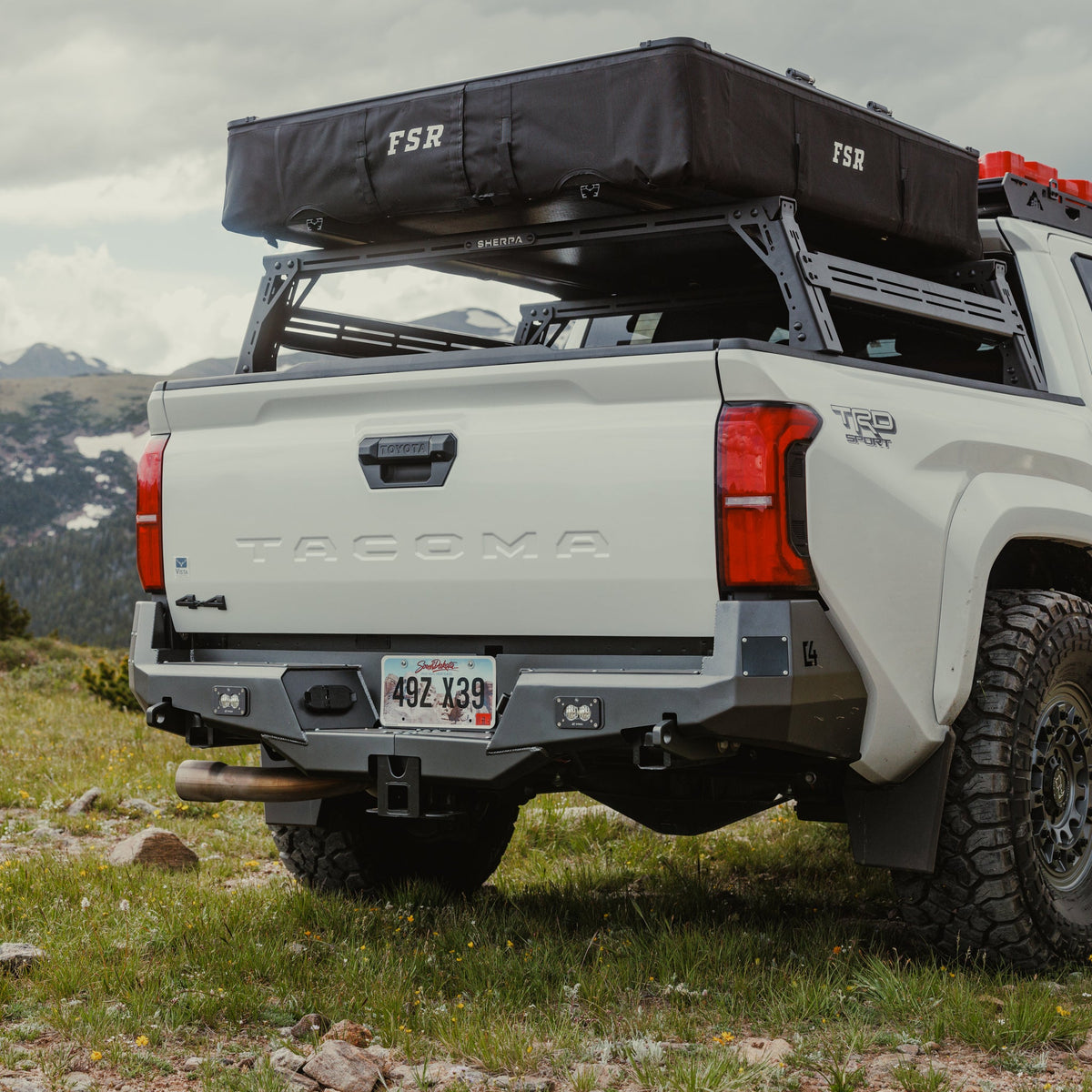 Tacoma Overland Rear Bumper / 4th Gen / 2024-2026