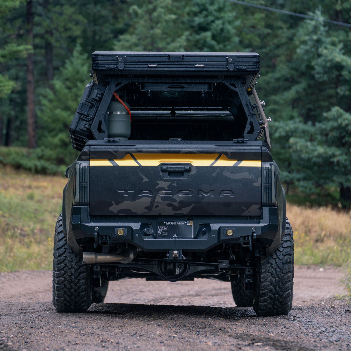 Tacoma Overland Rear Bumper / 4th Gen / 2024-2026