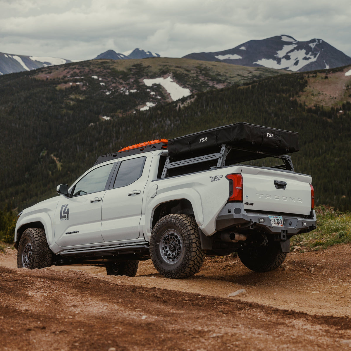 Tacoma Overland Rear Bumper / 4th Gen / 2024-2026