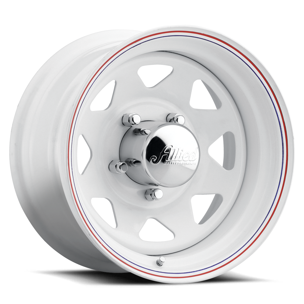 80 White 8 Spoke
