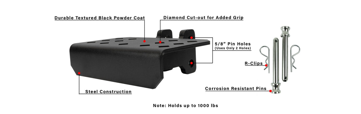 BulletProof Hitch Step Attachment