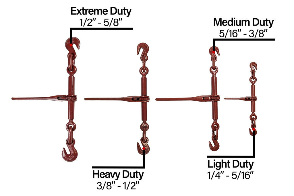 BulletProof Heavy Duty 3/8" - 1/2" Ratchet Binder