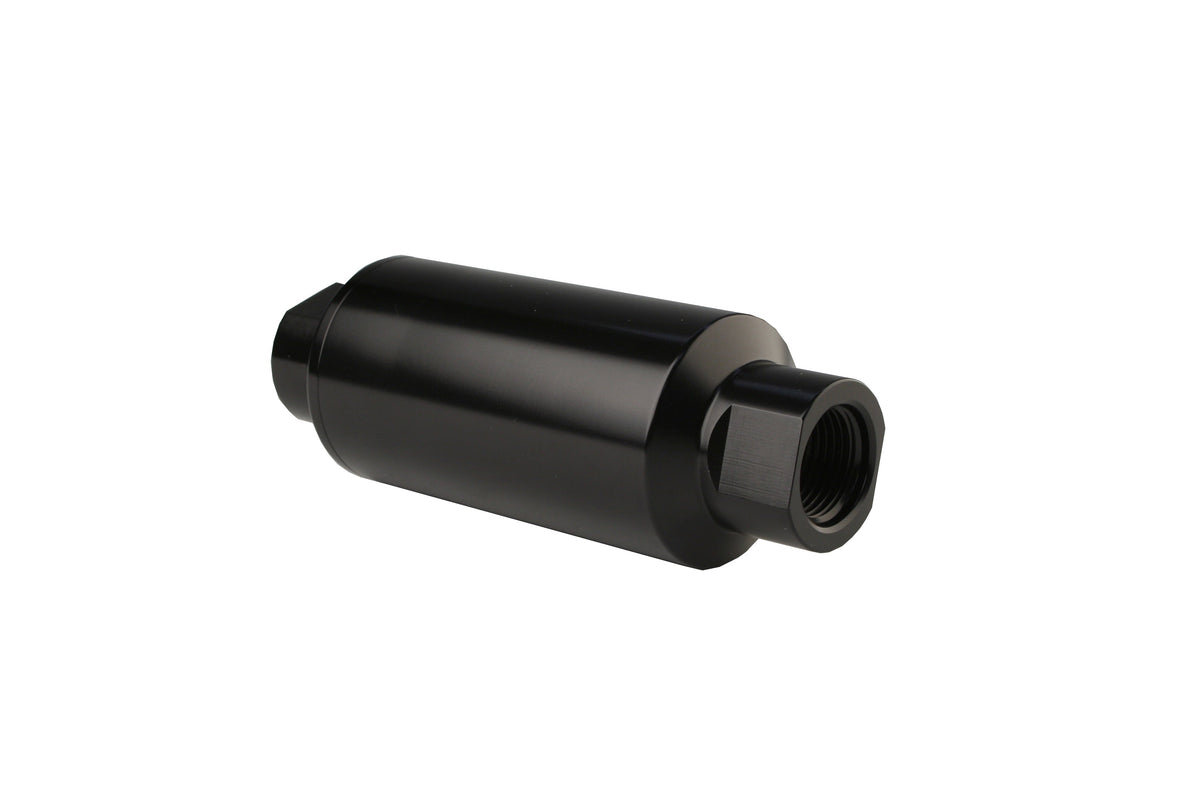 10 Micron Black Fuel Filter with ORB-10 Ports