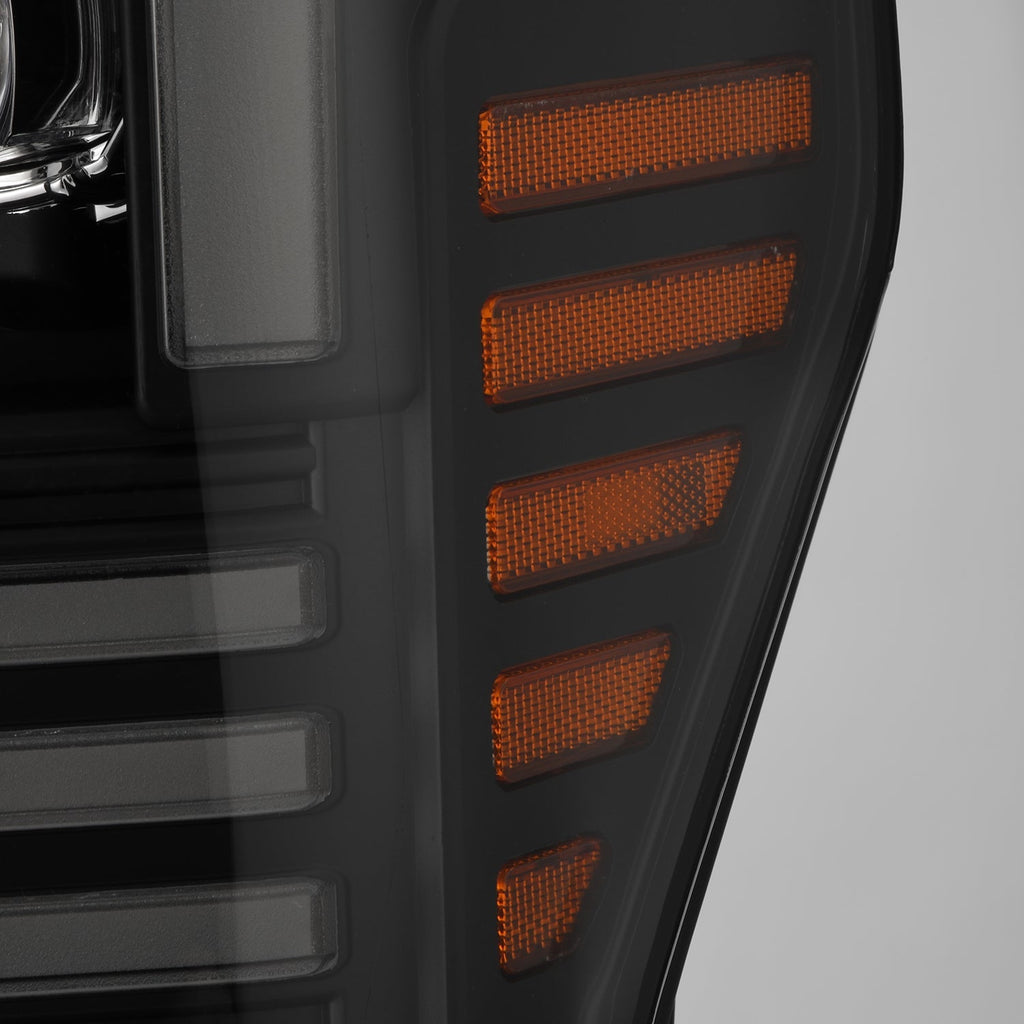 Alpha Rex 20-22 Ford Super Duty NOVA-Series LED Projector Headlights Black