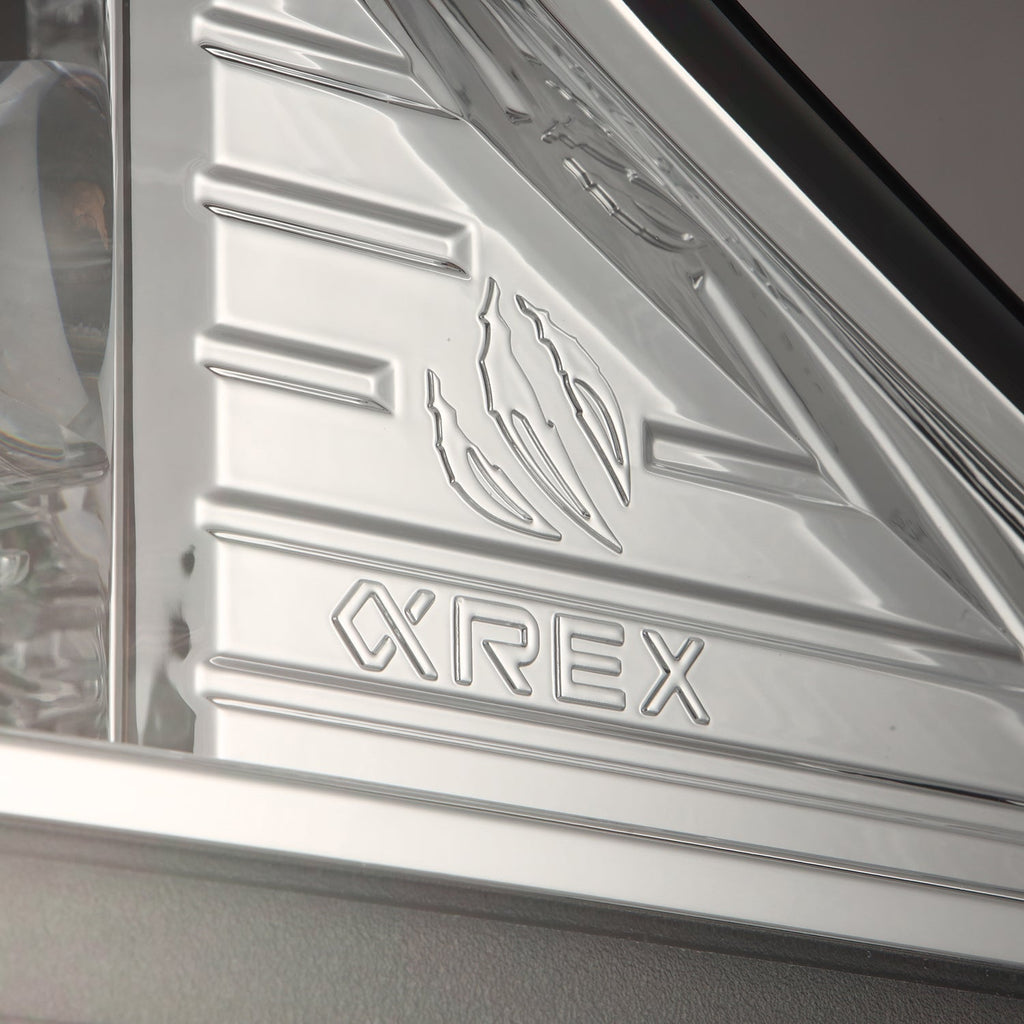 Alpha Rex 20-22 Ford Super Duty NOVA-Series LED Projector Headlights Chrome
