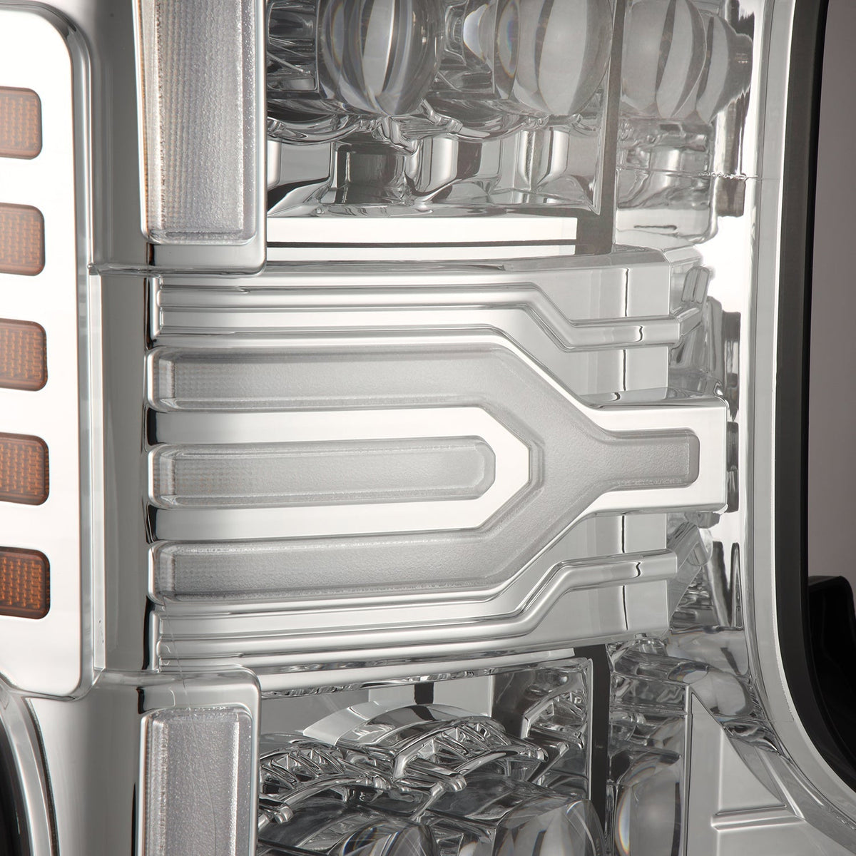 Alpha Rex 20-22 Ford Super Duty NOVA-Series LED Projector Headlights Chrome