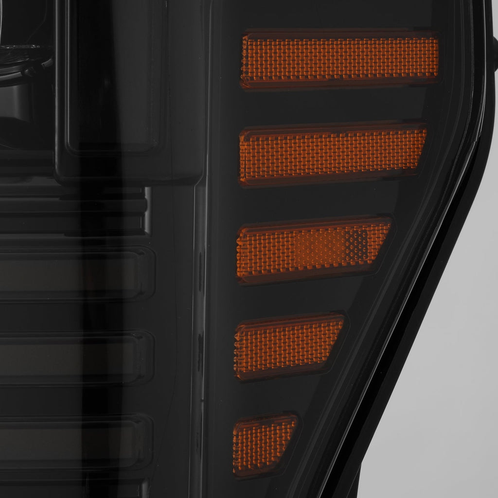 Alpha Rex 20-22 Ford Super Duty NOVA-Series LED Projector Headlights Alpha-Black