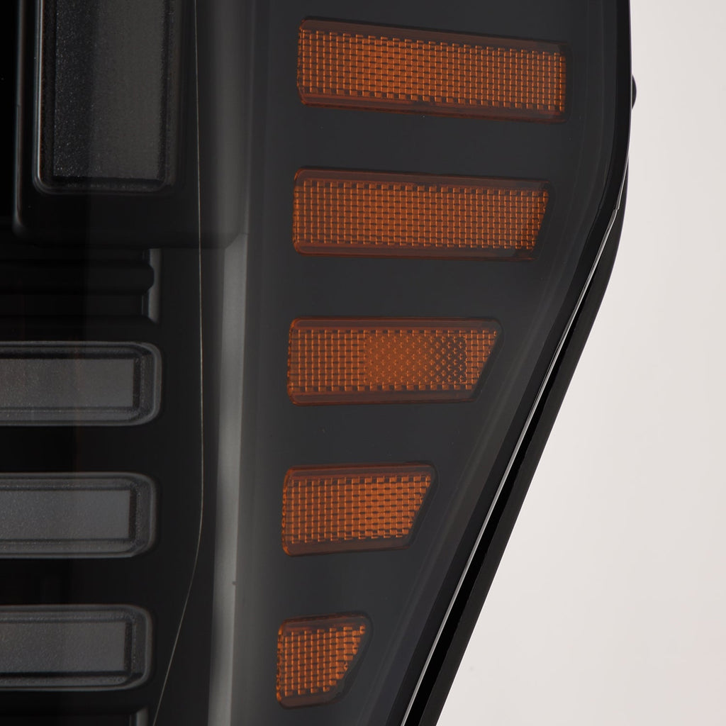 Alpha Rex 20-22 Ford Super Duty LUXX-Series LED Projector Headlights Black