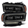 AlphaRex 2019-2024 Ram 2500/3500/4500/5500 LUXX-Series LED Projector Headlights Alpha-Black