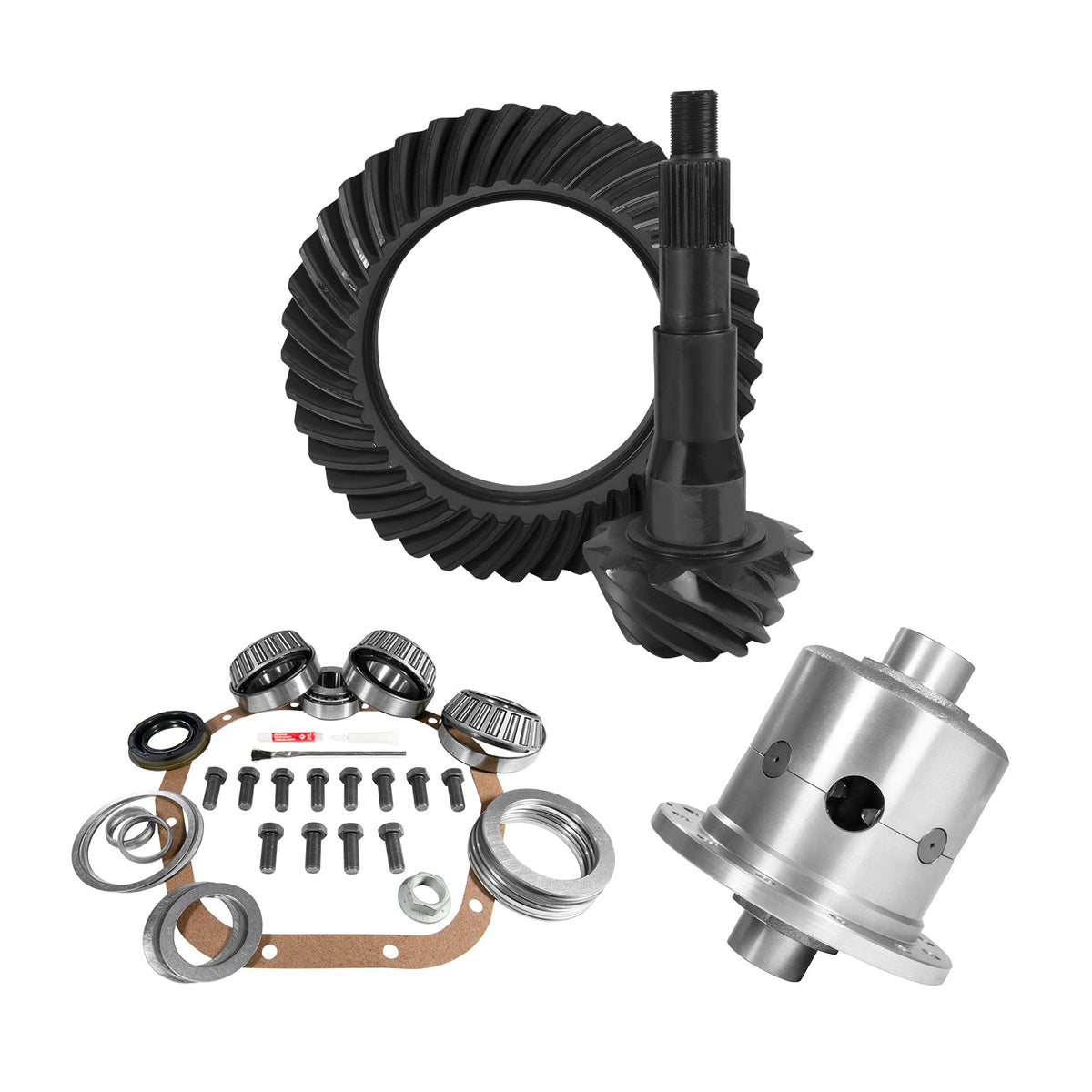 10.5" Ford 4.30, Rear Ring & Pinion, Install Kit, 35 Spline Posi