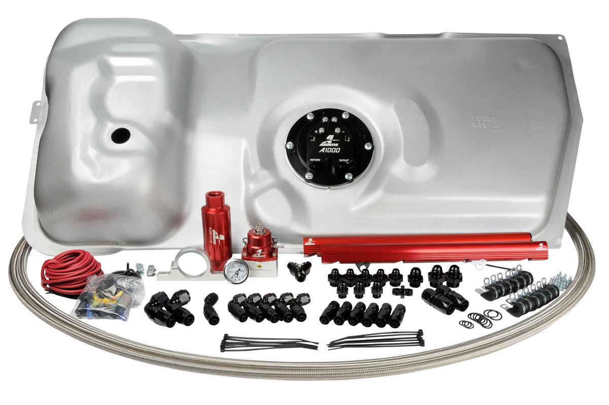 A1000 In-Tank Fuel System, 86-98.5 5.0L Fox Body Mustang