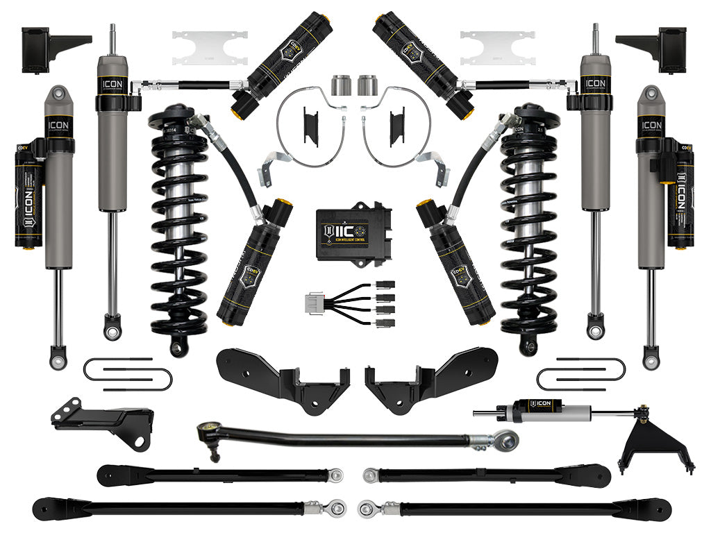 ICON 2023-2025 Ford F-250/F-350 Super Duty 4WD, 4-5.5" Lift, Stage 9 Coilover Conversion System
