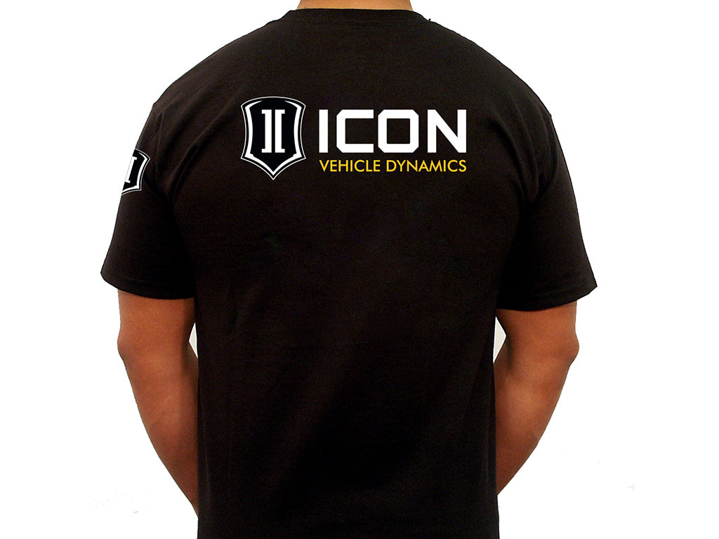 ICON Standard-Logo Tee – Black