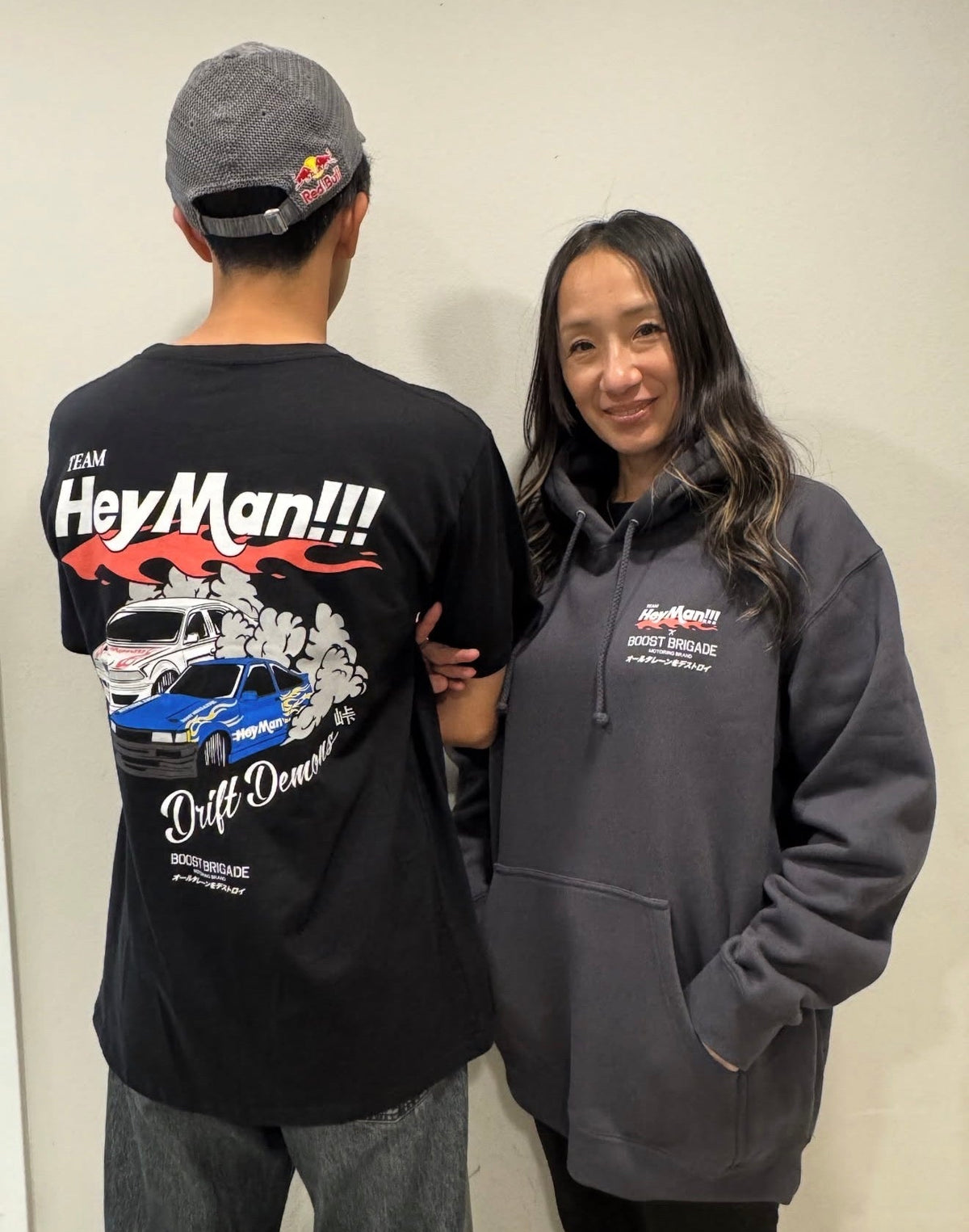 Boost Brigade X HeyMan Pull-over Hoodie - Asphalt