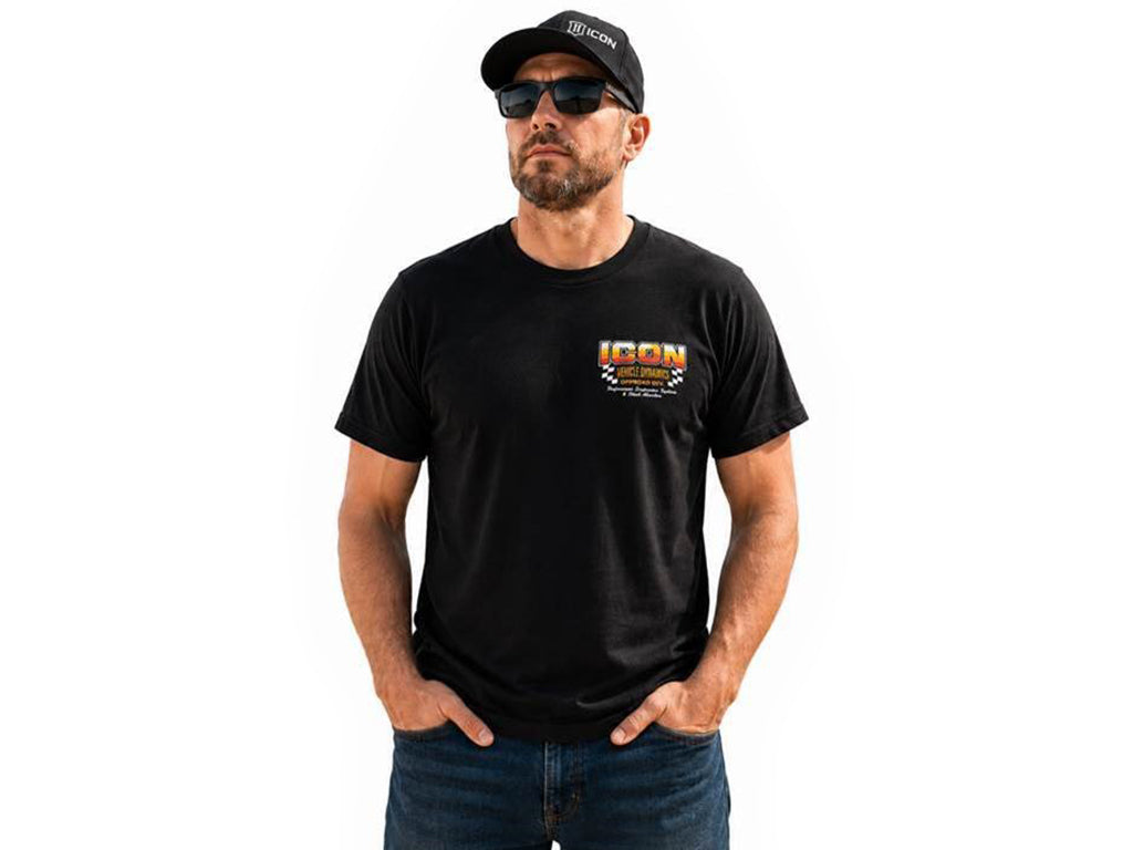 ICON Winners Logo T-Shirt, Black, Extra Large