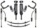 ICON 2005-2015 Toyota Tacoma 0-3.5" Lift/2016-2023 Tacoma 0-2.75" Lift, Stage 4 Suspension System, Tubular