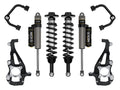 ICON 2021-2025 Ford F-150 4WD, 3.5-4.5" Lift, Stage 2 Suspension System, Tubular