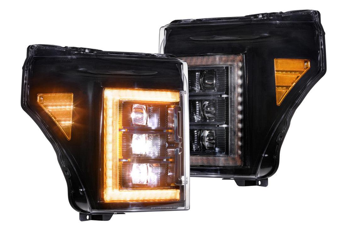 MORIMOTO FORD SUPER DUTY (11-16): XB LED HEADLIGHTS (AMBER DRL)