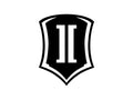 ICON Vehicle Dynamics Shield Logo Sticker, Black, 10” Tall