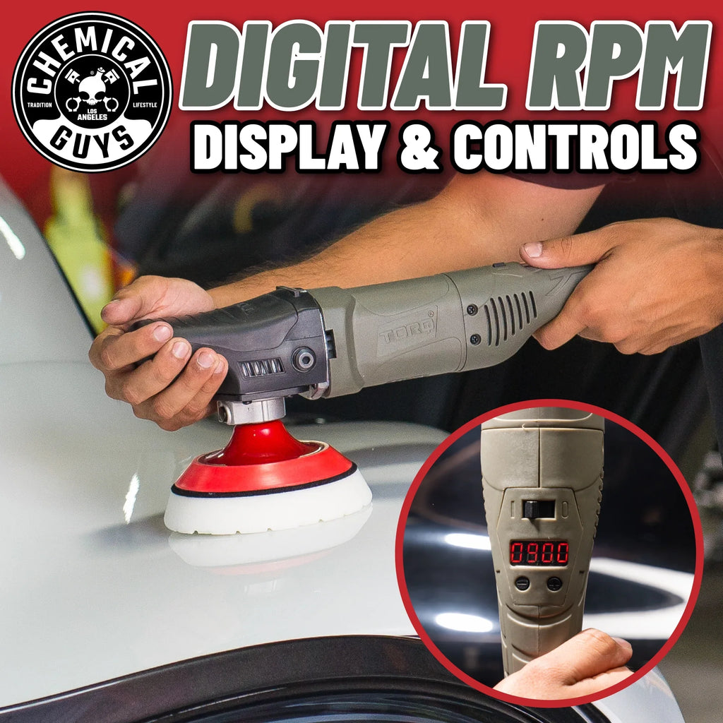 Restoration Use 2 Step TORQ R Rotary Polisher Kit