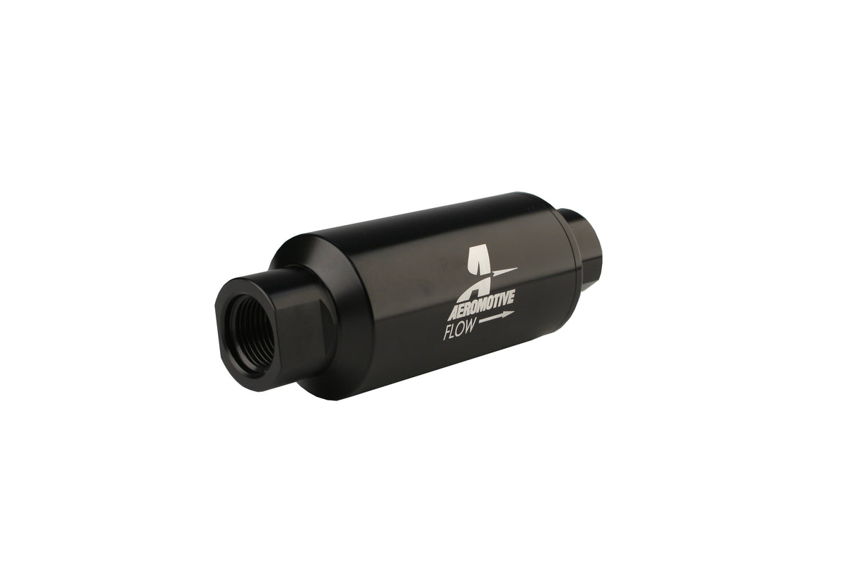 10 Micron Black Fuel Filter with ORB-10 Ports