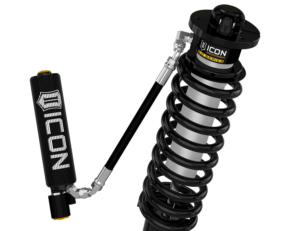 ICON 2021-2025 Ford F-150 Raptor, 1-3" Lift, Front, V.S. 3.0 Series Coilover Kit, Remote Reservoir w/ CDEV