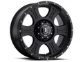 ICON Alloys Shield, Satin Black, 20 x 9 / 8 x 170, 0mm Offset, 5" Backspace