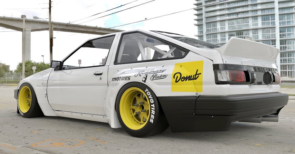 Pandem AE86 Aero - Toyota Corolla Trueno HB