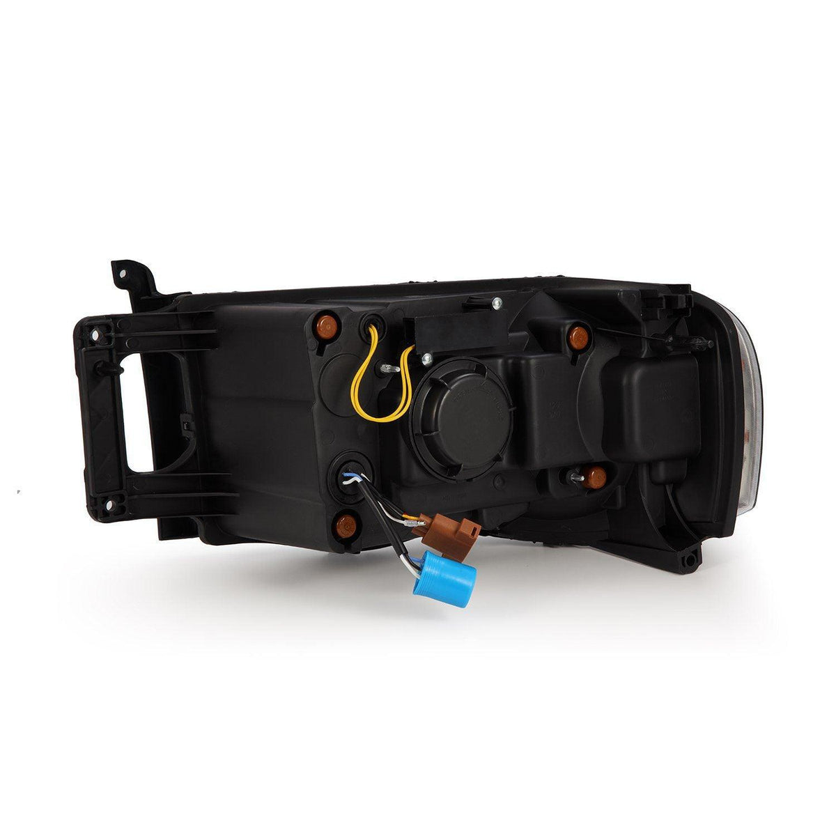 Alpha Rex 02-05 Dodge Ram NOVA-Series LED Projector Headlights Alpha-Black