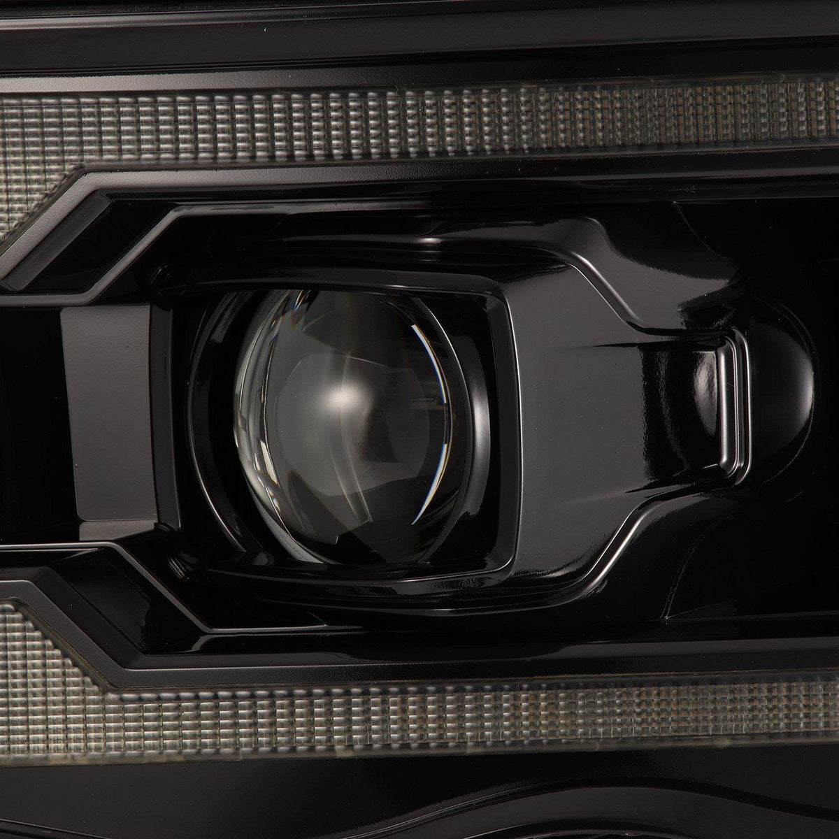 Alpha Rex 02-05 Dodge Ram LUXX-Series LED Projector Headlights Alpha-Black