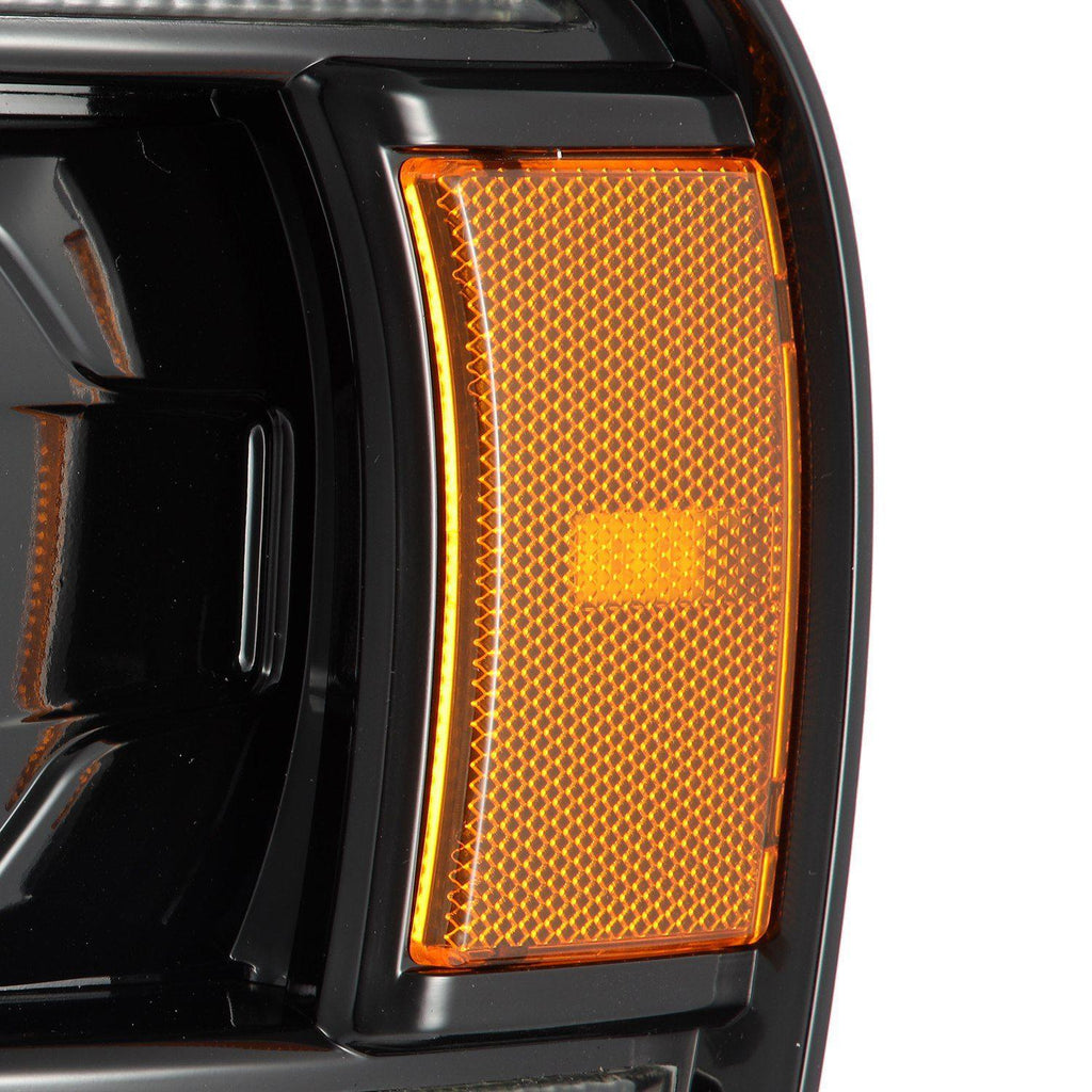 Alpha Rex 02-05 Dodge Ram LUXX-Series LED Projector Headlights Alpha-Black