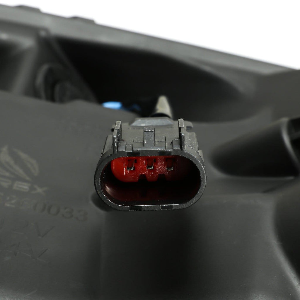 Alpha Rex 06-08 Dodge Ram LUXX-Series LED Projector Headlights Black