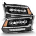 Alpha Rex 09-18 Ram Truck NOVA-Series (5th Gen 2500 G2 Style) LED Projector Headlights Black