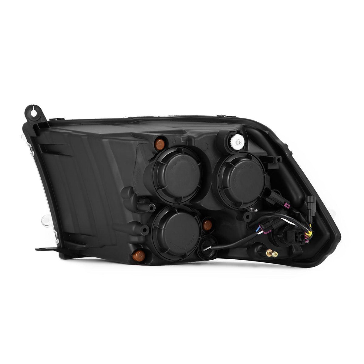 Alpha Rex 09-18 Ram Truck NOVA-Series LED Projector Headlights Alpha-Black