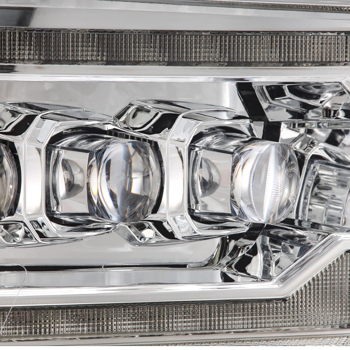 Alpha Rex 09-18 Ram Truck NOVA-Series (5th Gen 2500 G2 Style) LED Projector Headlights Chrome