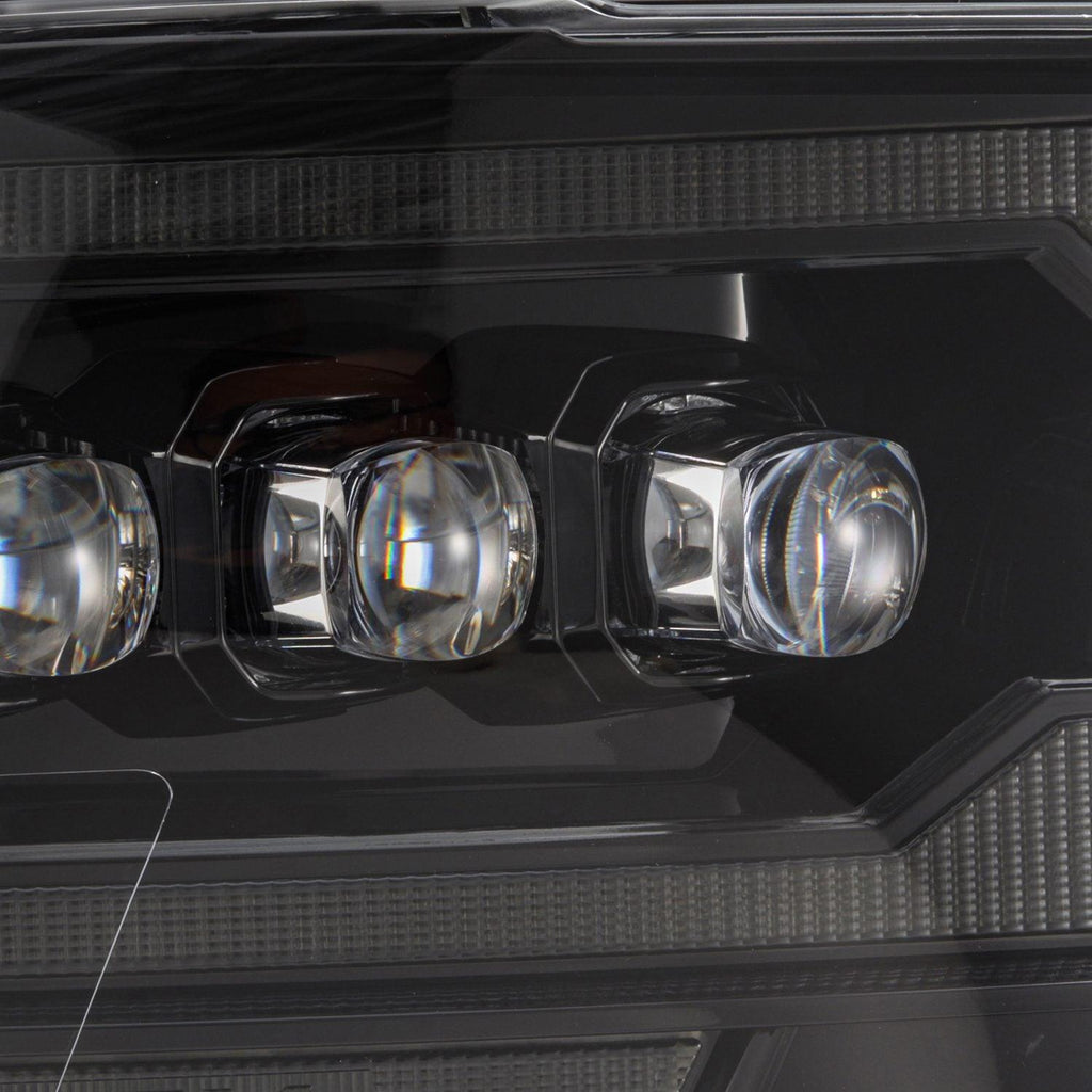 Alpha Rex 09-18 Ram Truck NOVA-Series (5th Gen 2500 G2 Style) LED Projector Headlights Alpha-Black