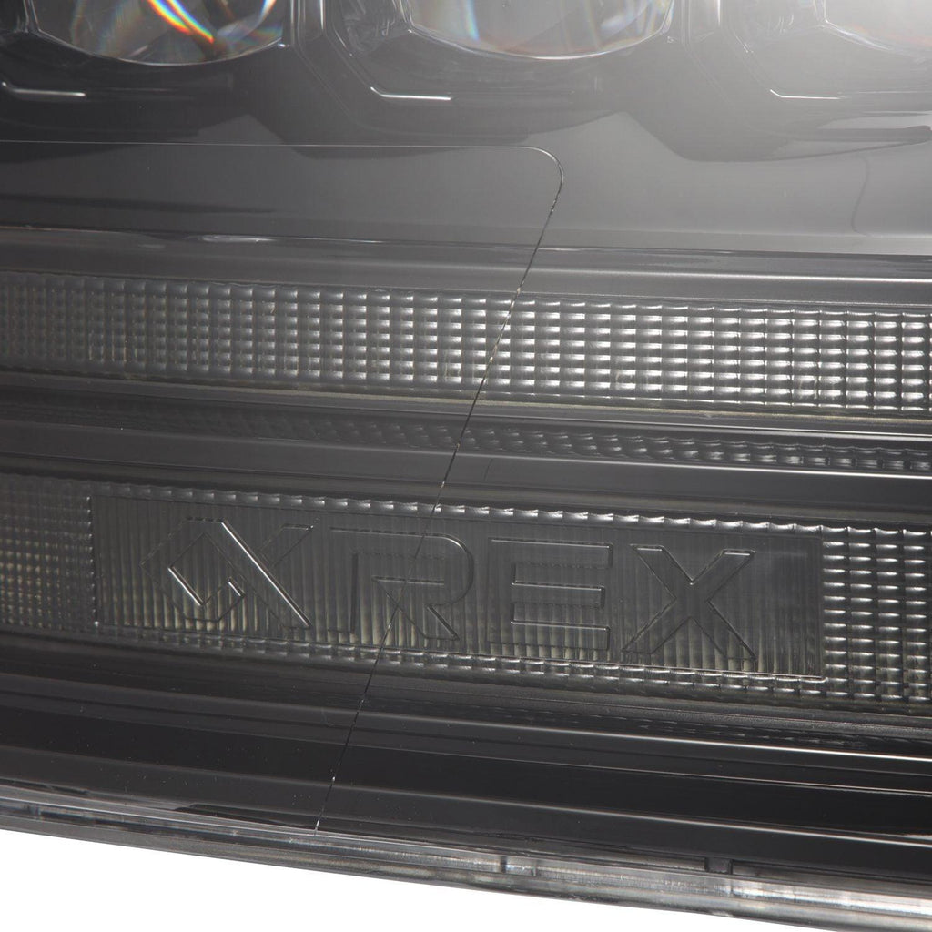 Alpha Rex 09-18 Ram Truck NOVA-Series (5th Gen 2500 G2 Style) LED Projector Headlights Alpha-Black