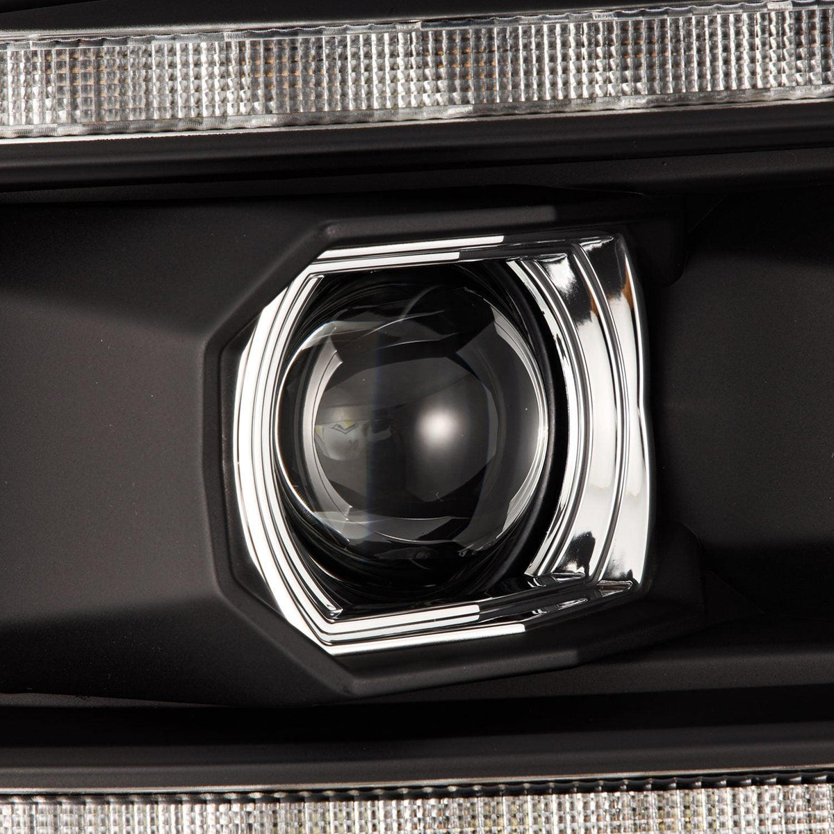 Alpha Rex 09-18 Ram Truck LUXX-Series (5th Gen 2500 G2 Style) LED Projector Headlights Black