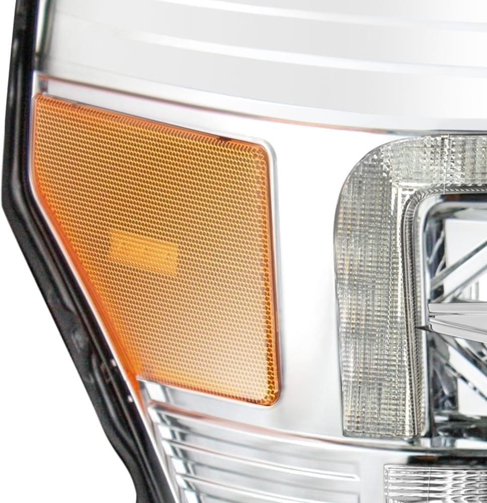 Alpha Rex 11-16 Ford Super Duty LUXX-Series LED Projector Headlights Chrome
